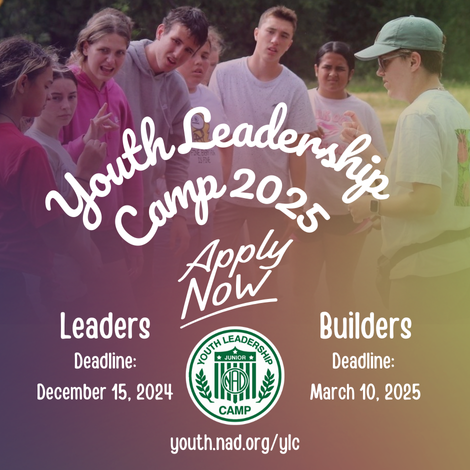 Youth Leadership Camp 2025 

Apply Now

Leaders: Deadline Dec 15, 2024

Builders: Deadline March 10, 2025